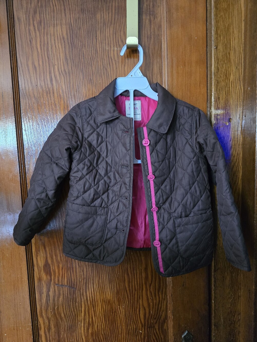 Old Navy Quilted Jacket 5T Brown